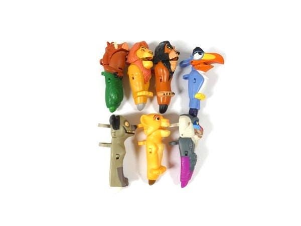 1 Vintage Lion King McDonald's Happy Meal Toy Disney Stuffed Finger Puppet
