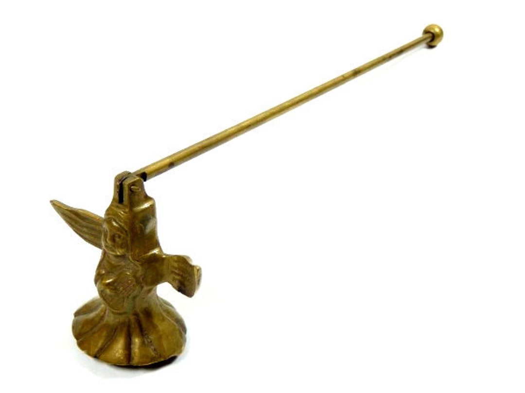 Vintage Angel Candle Snuffer Decorative Candle Snuffer Vintage Brass Candle Snuffer Etsy