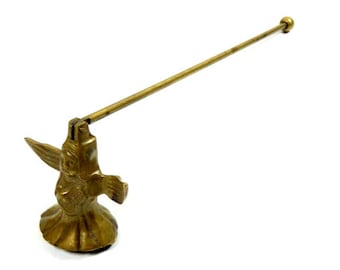 Vintage Angel Candle Snuffer Decorative Candle Snuffer Vintage Brass Candle Snuffer