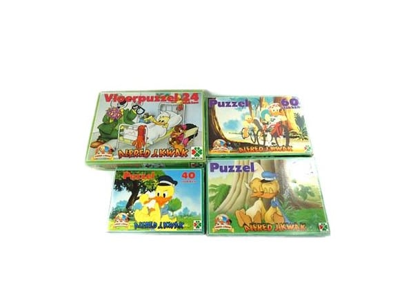 1 Vintage Alfred J Quack Puzzle Jigsaw Puzzle Alfred J Kwak - Etsy