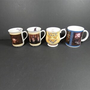 1 Vintage Harry Potter Mug Hagrid Hedwig Sorting Hat Harry Ron Hermione