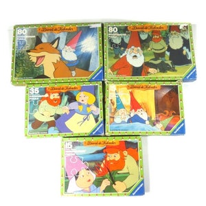 1 Vintage David The Gnome Jigsaw Puzzle Rien Poortvliet