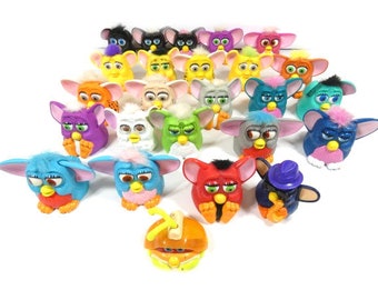 90年代のヴィンテージマクドナルドブラックファービーおもちゃ