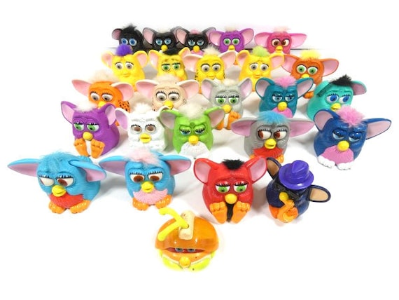 1 Vintage Furby From Mcdonald's Happy Meal Toy Figure From 1998
