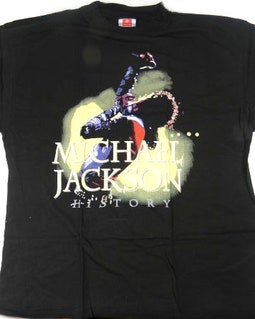 Vintage Michael Jackson XL History T-shirt 1996 Never Worn