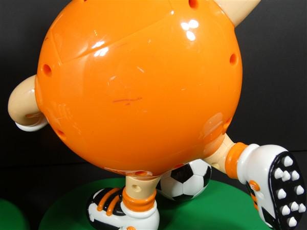 ヴィンテージサッカースポーツM&Mディスペンサー オレンジまたは赤