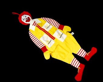 ヴィンテージ ロナルド マクドナルド ぬいぐるみ - Etsy 日本