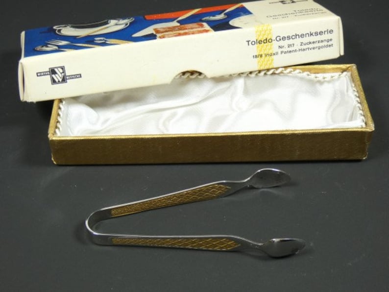 Vintage Sugar Cube Tongs Wirths Bestecke Germany Vintage Etsy