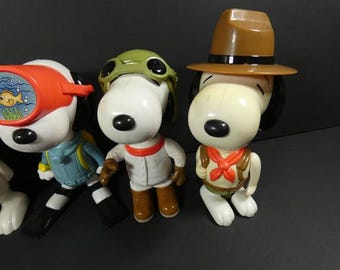 マクドナルドの2000年製ヴィンテージ スヌーピー ハッピーミール