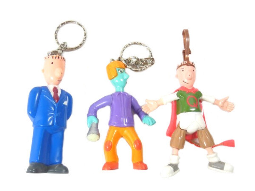 Vintage Doug or Skeeter Keychain Cartoon Keychain Etsy