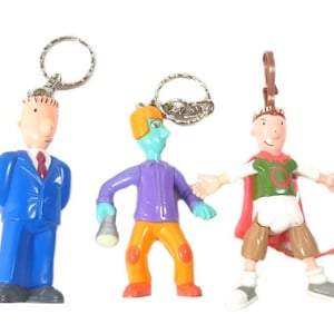 Vintage Doug Or Skeeter Keychain Cartoon Keychain