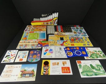 ヴィンテージ 1980 年代 マクドナルド ステッカー バーディー キッズ