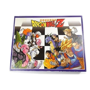 Vintage Dragonball Z Chess Game Complete 2002 Dragon Ball Z