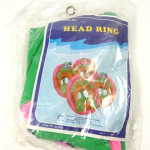 Vintage Sealed TMNT Head Ring Swim Aid Teenage Mutant Ninja Turtles Kids Swim Aid Pool Floatie Teenage Mutant Hero Turtles