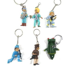 1 Vintage Thunderbirds Keychain