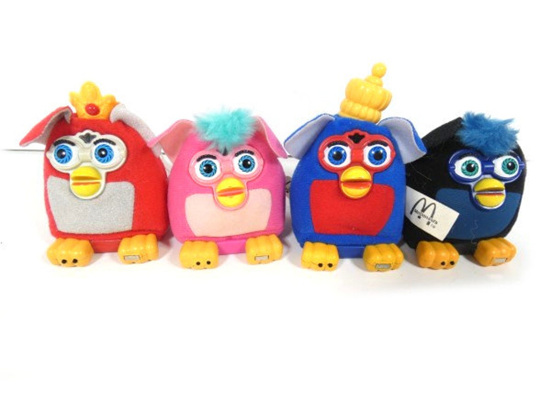 1 Vintage Furby From Mcdonald's Happy Meal Toy Figure From 2001 ...