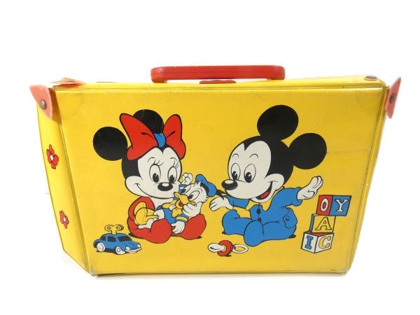1 Vintage Mickey Mouse and Minnie Mouse Disney Babies Vinyl