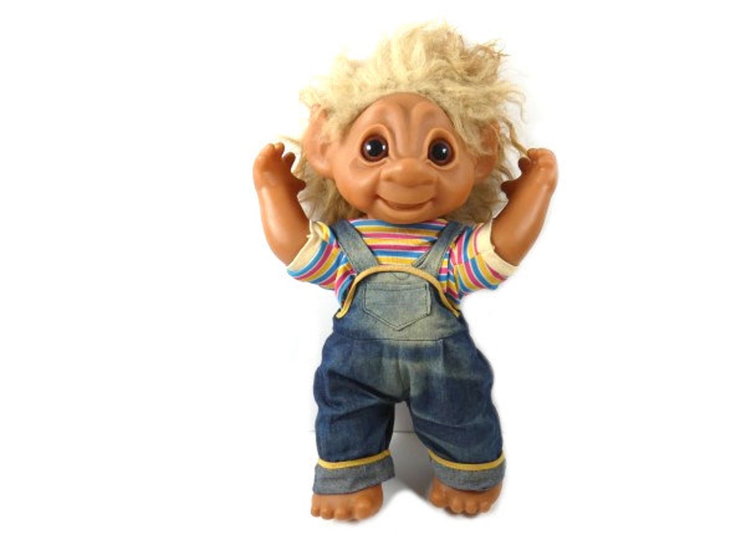 Vintage 17 Inch Posable Giant Henry Thomas Dam Troll From 1979
