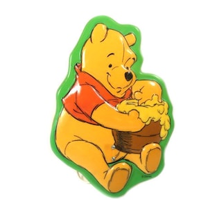 1 Vintage Winnie The Pooh Lamp Plastic Nightlight Lamp Disney Lamp