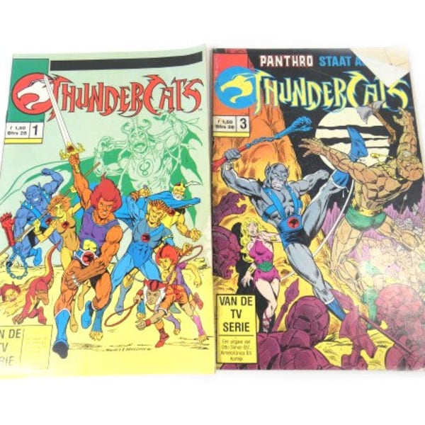 Vintage Thundercats Comic #1 or #3 from 1989 ThunderCats Thunder Cats