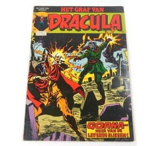 Vintage The Tomb Of Dracula The Grave Of Dracula Comic Book 1975