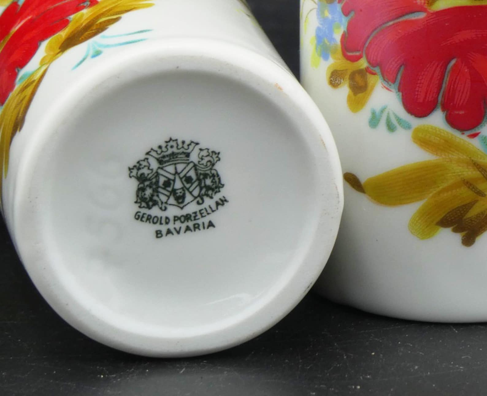 West Germany Salt and Pepper Shaker Set Bavaria Germany Shaker Etsy