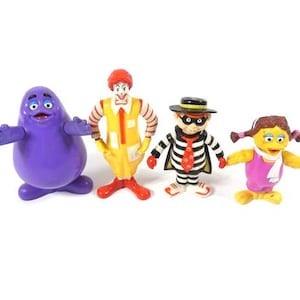Vintage Big Buddies Happy Meal Toy Mcdonald's 1993 New Zealand - Etsy
