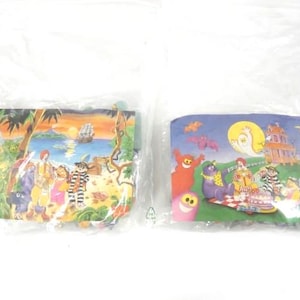 1 Vintage Rare McDonald&#39;s Puzzle Halloween Or Island Puzzle 1994 Germany