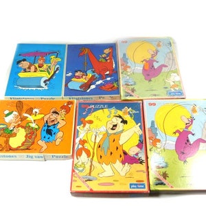 1 Vintage The Flintstones Jigsaw Puzzle The Flintstones Puzzle