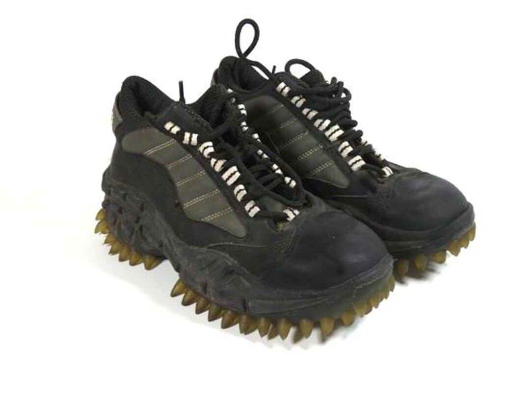 Vintage X18 Reykjavik Trainers With Spikes Rubber Platform Shoes