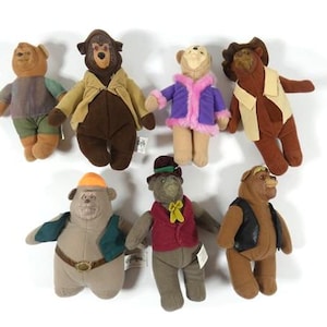 1 Vintage Country Bears McDonald&#39;s Happy Meal Toy Disney Stuffed Plush