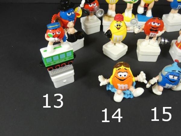 1 Mini M&M Figurine Chocolate Characters Marc Inc - Etsy