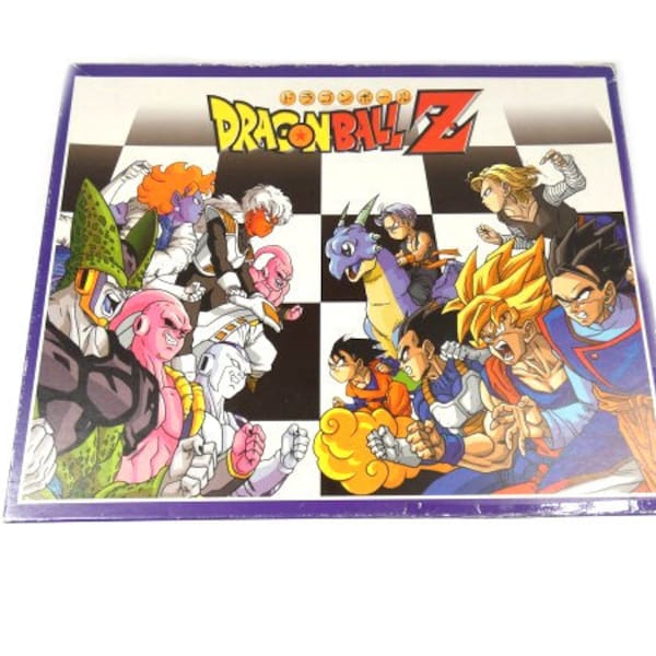 Jeu d'échecs Dragonball Z vintage complet 2002 Dragon Ball Z