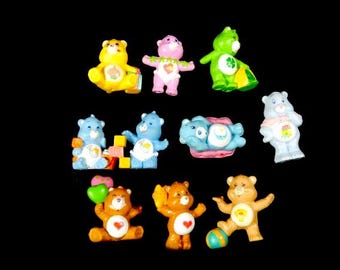 1 Figurka Vintage Care Bears Małe Care Bears Mini Bears