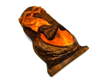 ヴィンテージ木彫りのイエス・キリスト 木彫りのイエス ヴィンテージの