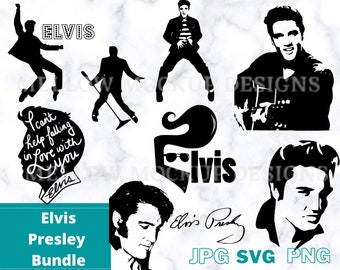 Download Elvis Silhouette Etsy