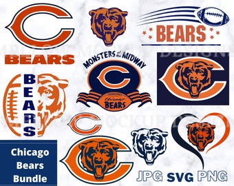 Bears Football | Etsy