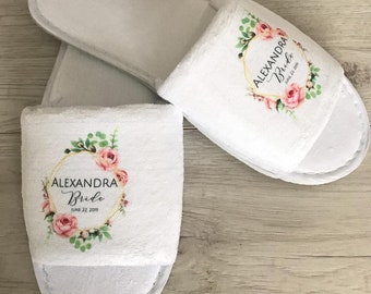 Wedding Slippers Etsy