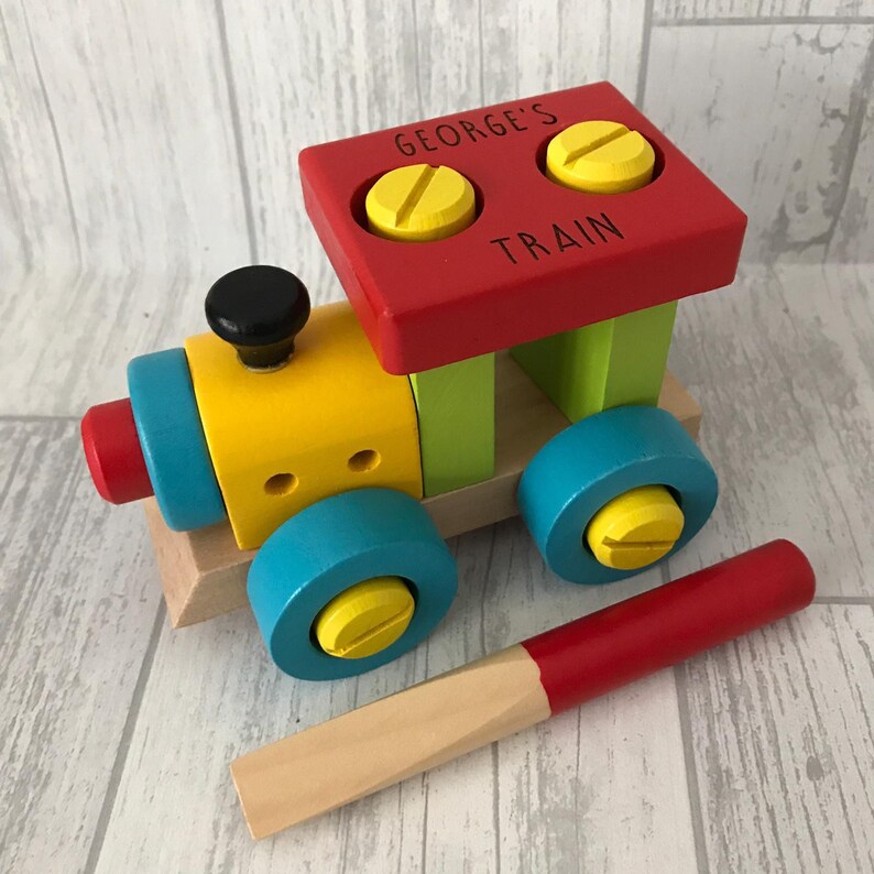 wooden toys personalised