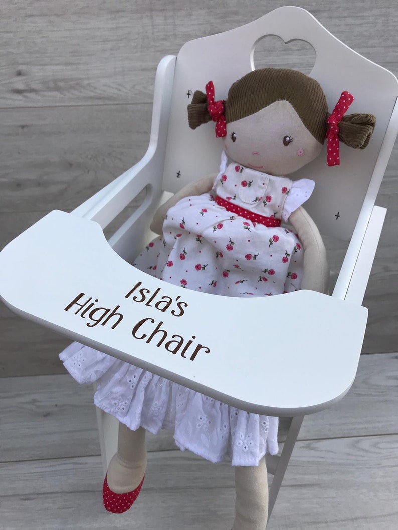 personalised high chair