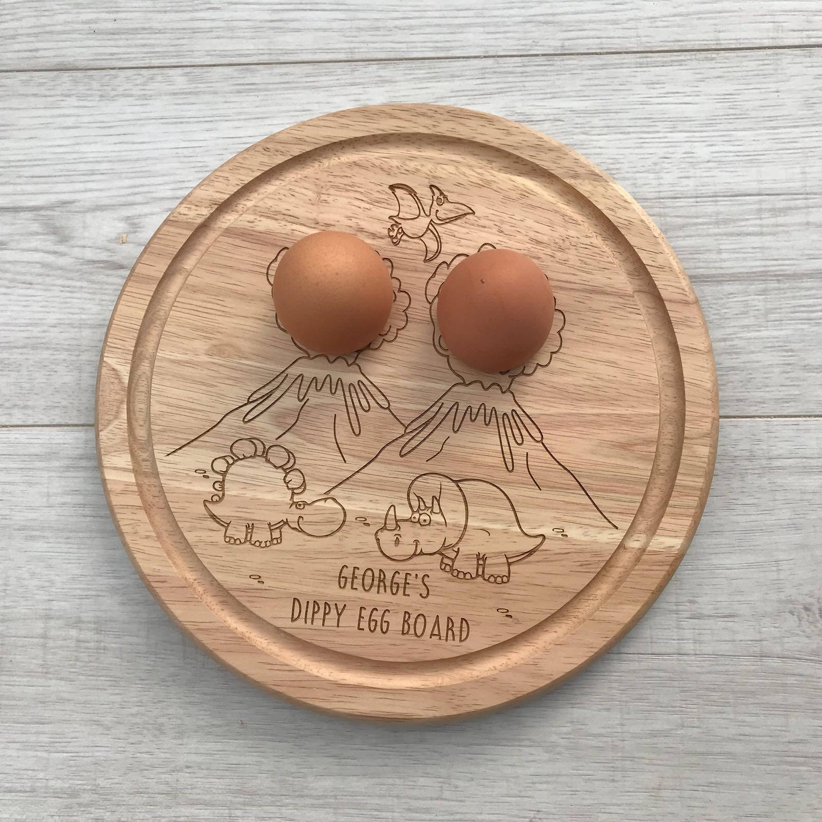 Dippy eggs and soldiers wooden board for two eggs engraved Etsy