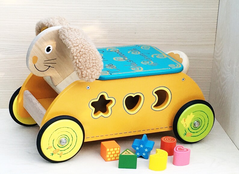 personalised wooden ride on toys