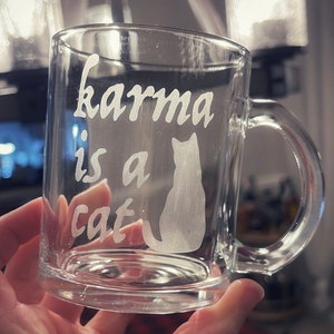 Karma Etched Glassware