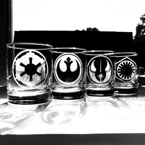 Star Wars Glasses, Mos Eisley Cantina Rocks Glasses, Star Wars Gifts, Rocks  Glasses, Whiskey Glasses, Glassware Set, Bourbon Glasses
