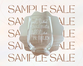 Fall Out Boy Stemless Wine Glass