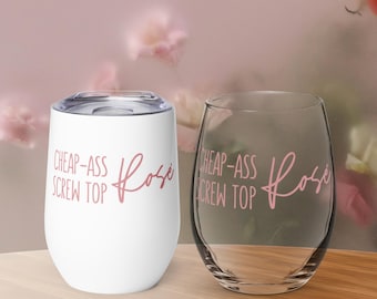 Screw Top Rosé Collection | Swiftie Inspired Drinkware