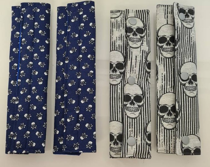 Belt pads made of cotton, individually and self-sewn