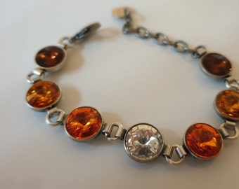 bracelet with Swarovski stones