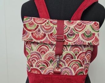 Backpack for children or adults, individually and self-sewn