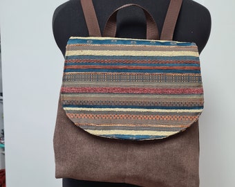 Backpack individually and self-sewn